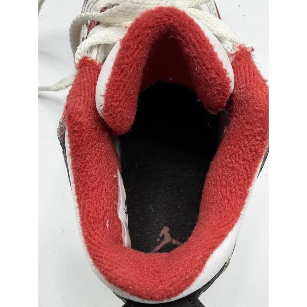 Jordan 4 Retro Fire Red 308500-110 Toddler Red White Size 6.5C No Box
